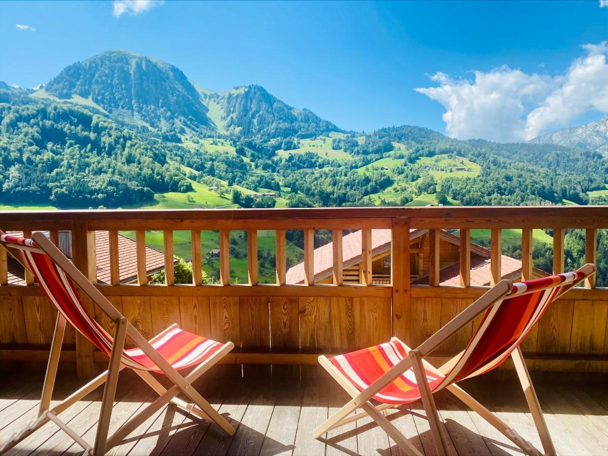 Le Paret Chambres D'Hotes De Charme & Spa Manigod Buitenkant foto