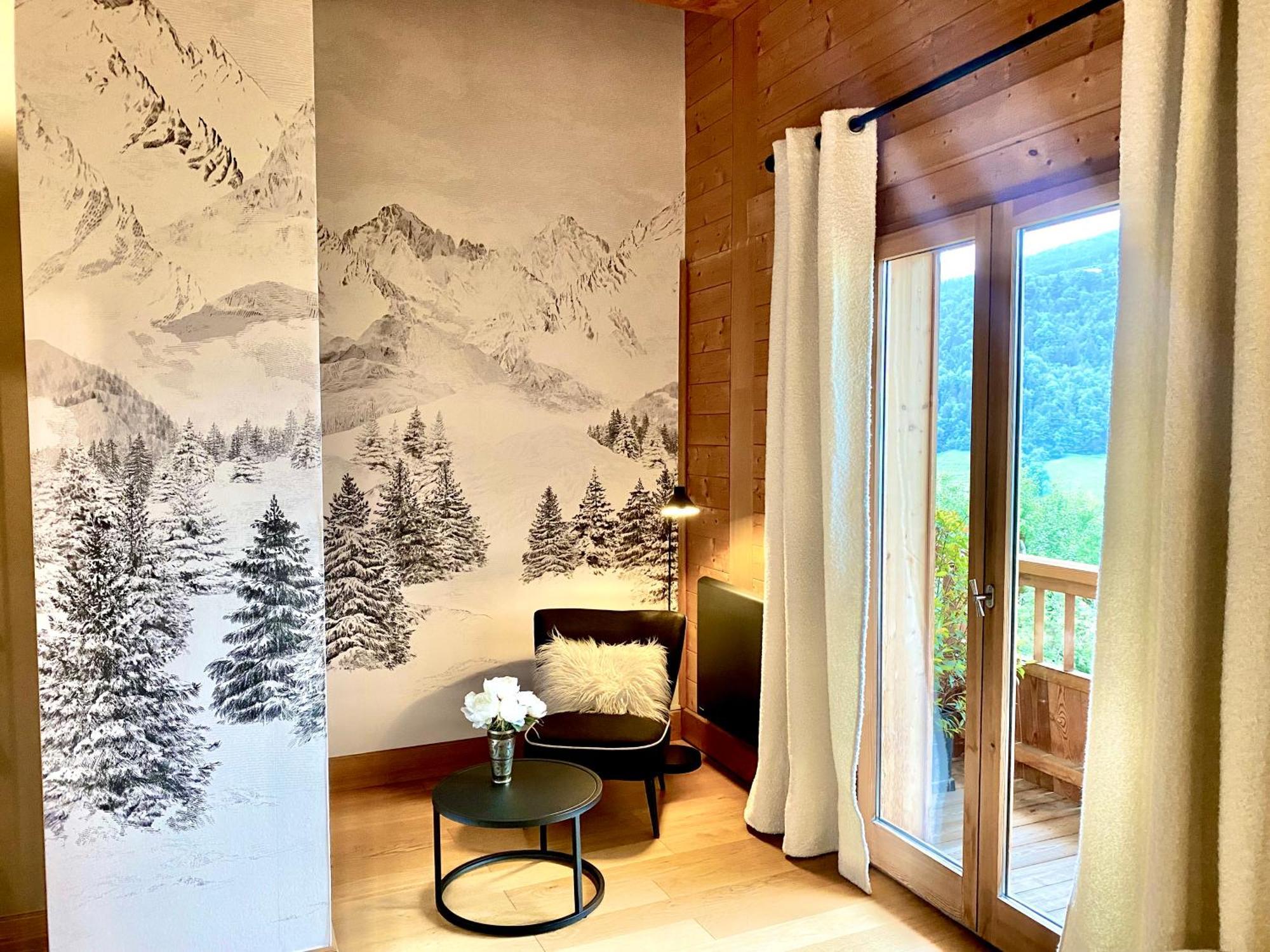 Le Paret Chambres D'Hotes De Charme & Spa Manigod Buitenkant foto