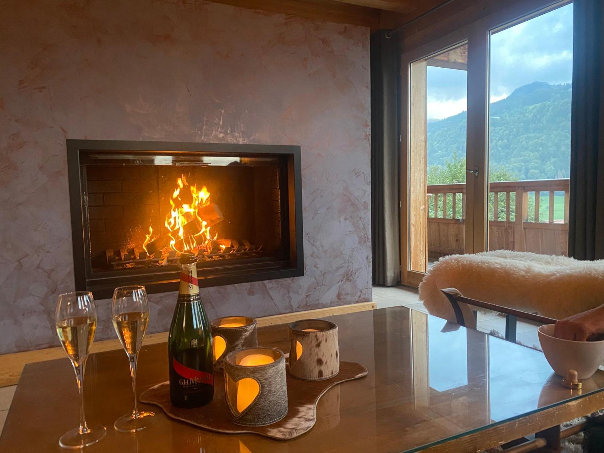Le Paret Chambres D'Hotes De Charme & Spa Manigod Buitenkant foto
