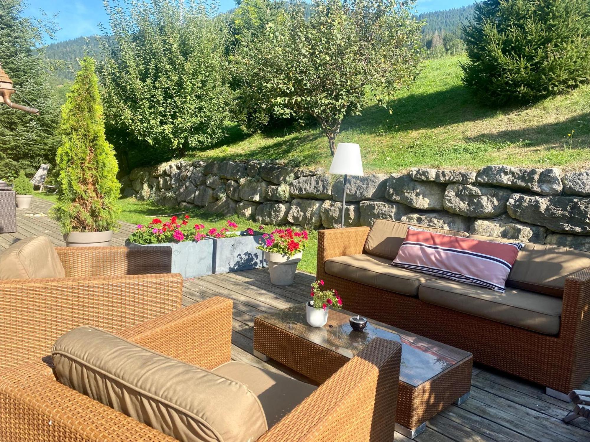 Le Paret Chambres D'Hotes De Charme & Spa Manigod Buitenkant foto